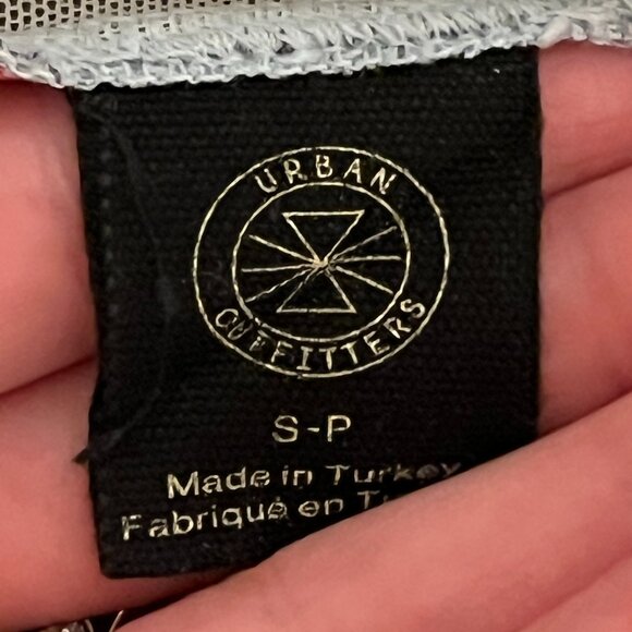 Urban Outfitters Striped Mesh Crop Top - Picture 4 of 4